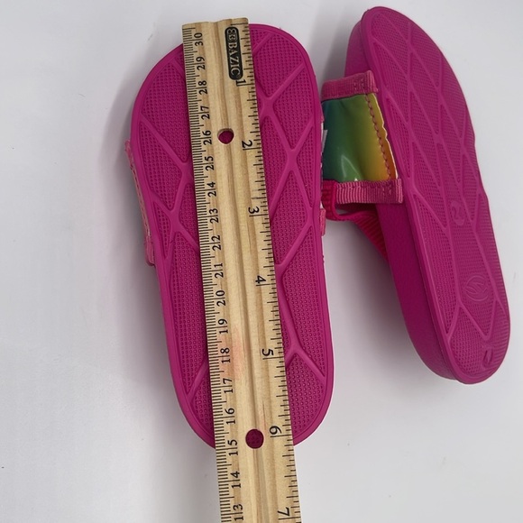 Hobibear Girls’ Hot Pink Casual Pool/Beach Sandals - Size 24M - Picture 4 of 7
